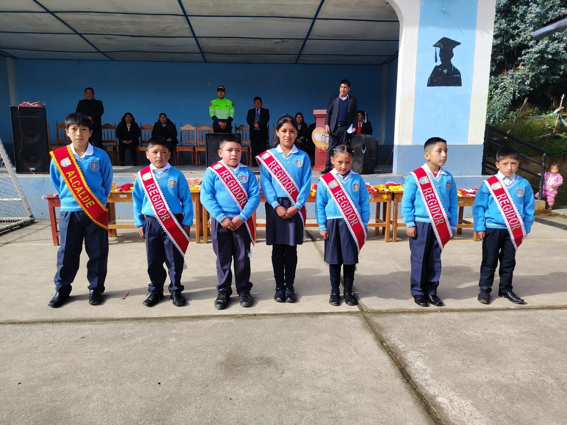 Juramentación del Municipio Escolar